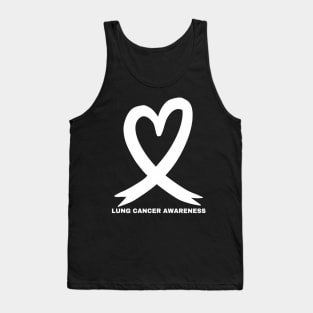 In November We Wear White Lung Cancer Awareness Month 2024 Tank Top